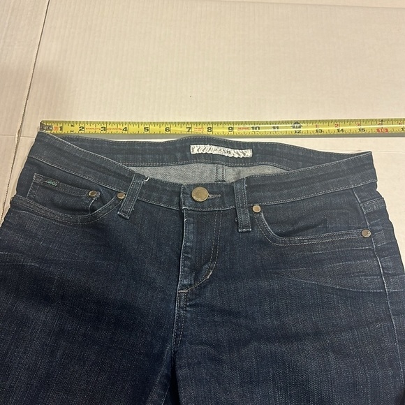 Joe’s dark denim skinny blue jeans with multiple pockets zipper front size 29 - Picture 3 of 11